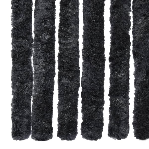 Insektsdraperi antracit 90x200 cm chenille