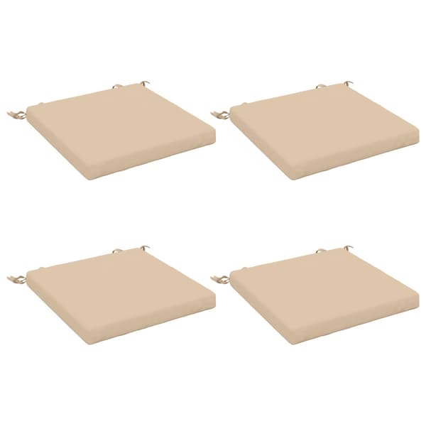 4-delade Sittdynor SOEST 4 st 100% Polyester Gräddvit
