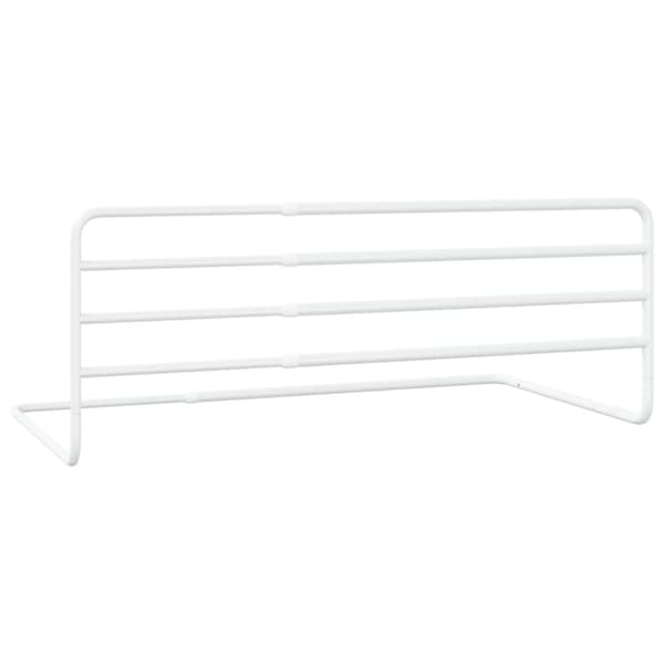 Sängskena för barn vit (76-137)x55 cm tyg