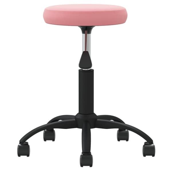 Matstol rosa sammet