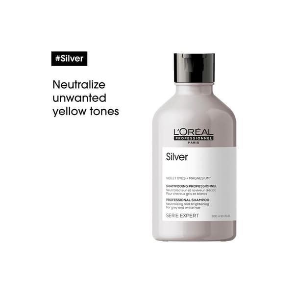 LOreal Professionnel Serie Expert Silver Shampoo 300ml