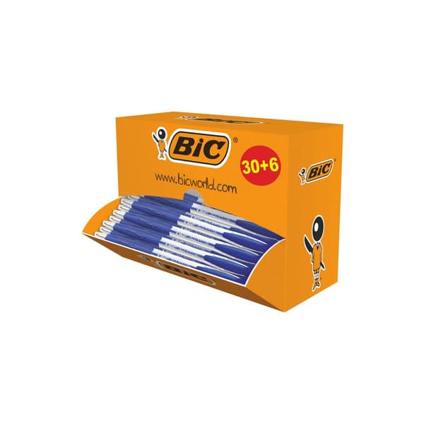 Kulpenna BIC ATLANTIS Värdep. blå 36/fp