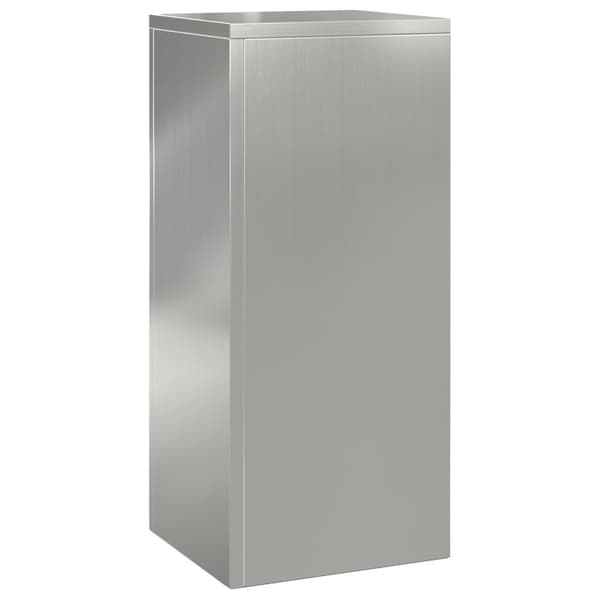 Växtställ 3 pcs Silver Galvaniserat stål