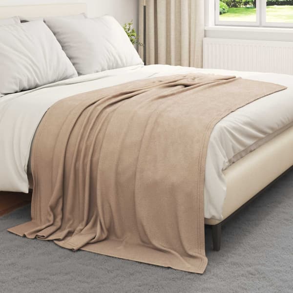 Filtar 6 pcs Kamel 200 x 150 cm Fleece