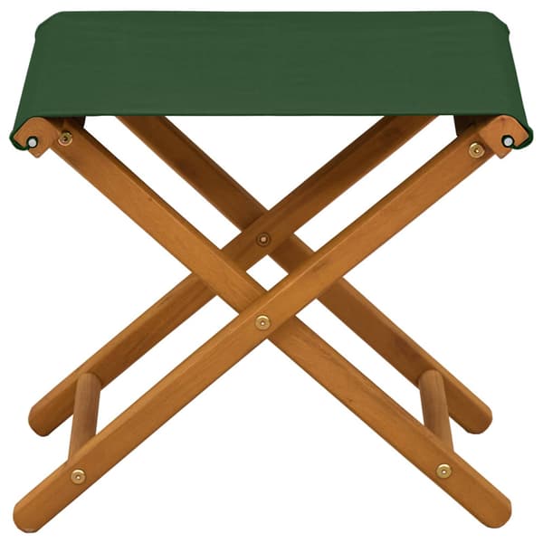 Deck Chair 2 pcs Massiv Eukalyptus Trä Grön