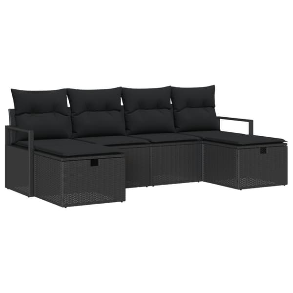 Soffset med kudde 5 pcs konstrotting