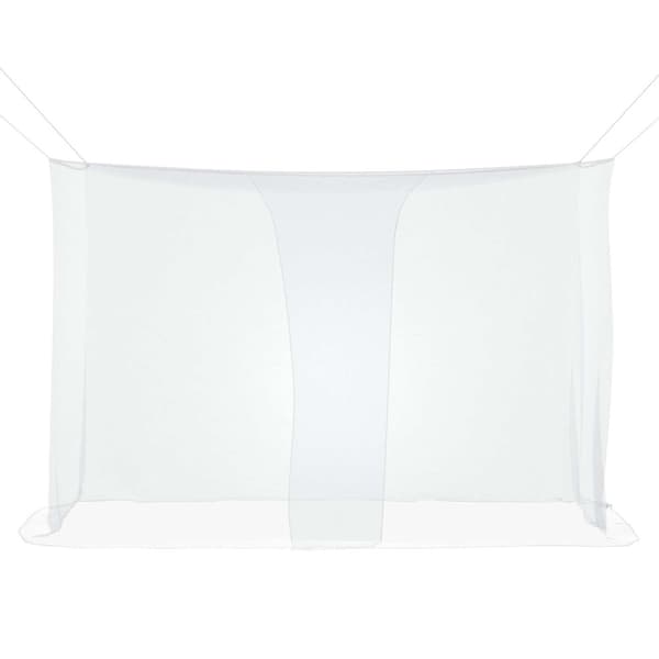 Myggnät för säng 156 nät 3 pcs Vit Polyester
