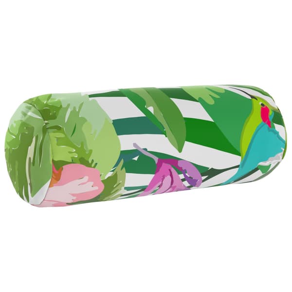 Kuddöverdrag 2 st HEERLEN Svart Ø 15 x 40 cm Polyester