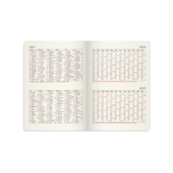Kalender Senator Forma Deluxe 2027 brun