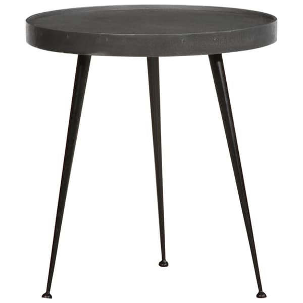 Soffbord 3 delar svart konstruerat trä