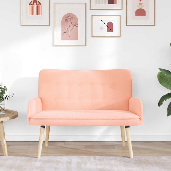 2-sits soffa Rosa 115 x 61 x 87 cm Bouclé