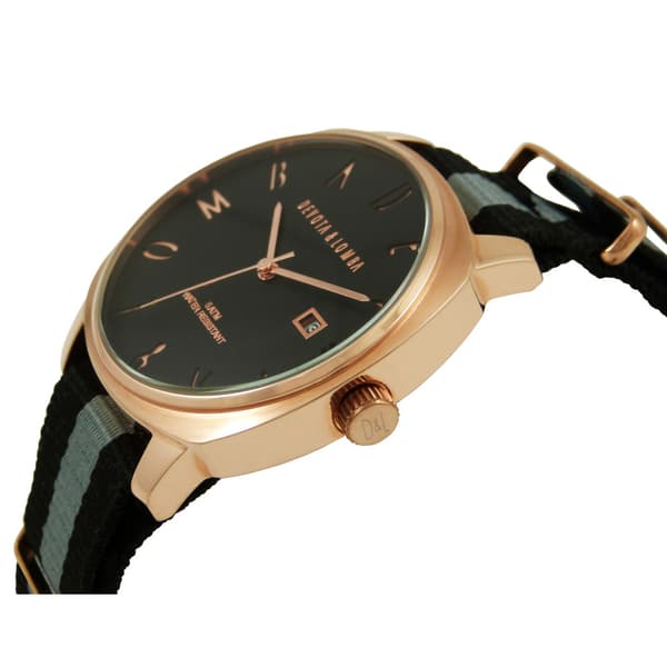DEVOTA & LOMBA DL008MSPBK-GR - Quartz Klocka Herr (42MM)
