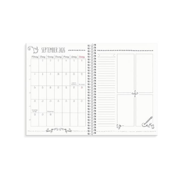 Kalender Doodle A5 26/27