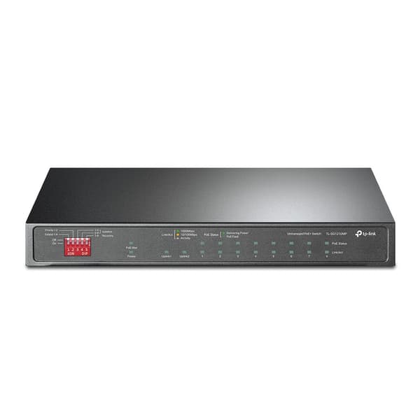 TP-Link TL-SG1210MP V2 - switch - 10 portar - ohanterad