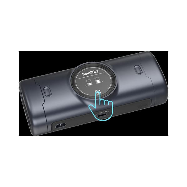 SmallRig 5105 Portable Charger Case for LP-E6P Camera Batteries