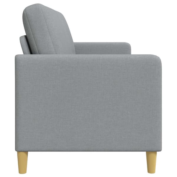 Soffa med förvaring Ljusgrå 172 x 78 x 87 cm Polyester