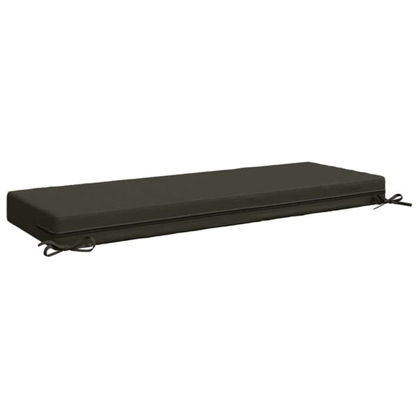 Sittkudde SOEST 100% Polyester Antracit 120 x 40 x 10 cm