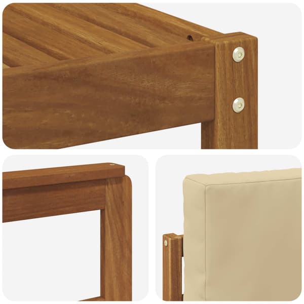 Utomhussoffset 11 st Naturlig och Beige