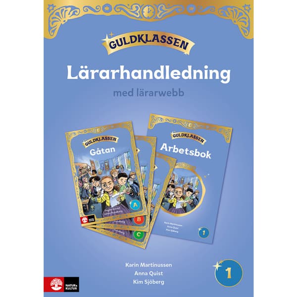 Guldklassen åk 1 Lärarhandledning med lärarwebb (bok, spiral)