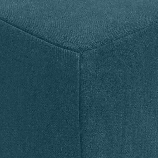 Fällbar Soffbed 75 x 63 x 45 cm Blå