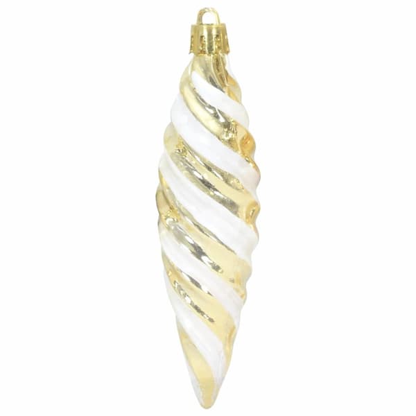 Jul Spiralformad Kula 40 pcs Guld Plast