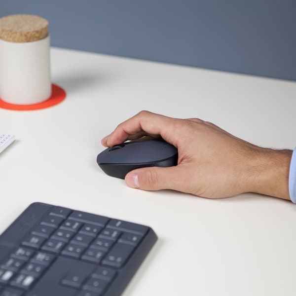 Logitech M170 Grey-K datormöss Ambidextrous RF Trådlös Optisk 1000 DPI