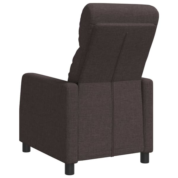 Recliner Mörkbrun Tyg