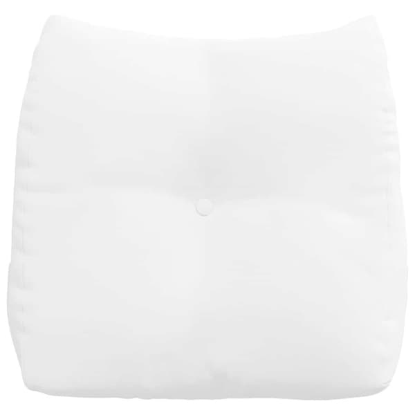 Ryggkudde Vit 45 x 24 x 50 cm tyg