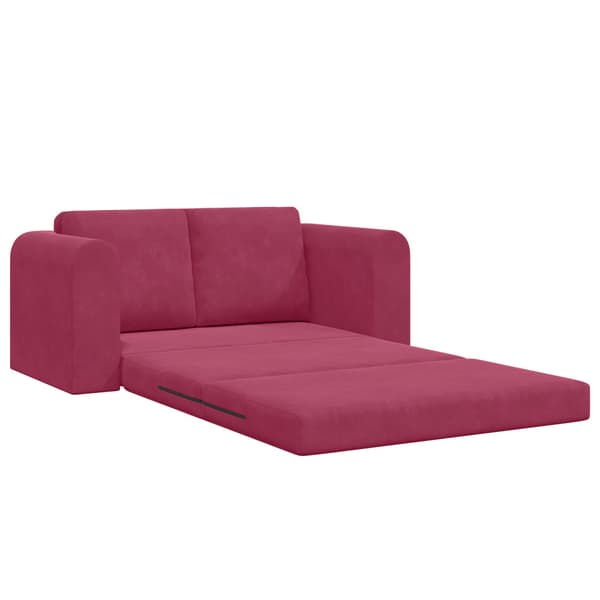 Soffsäng Vinröd 148 x 71 x 83 cm Sammet