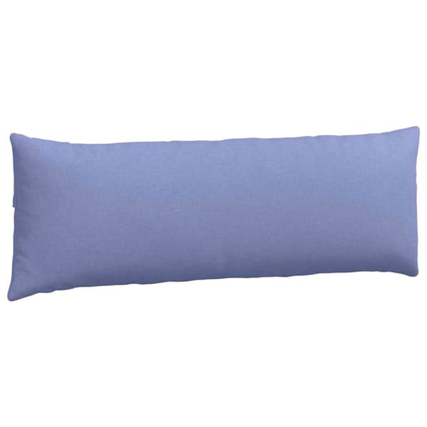 Sofakuddar 2 pcs Jeansblå 120 x 40 cm tyg