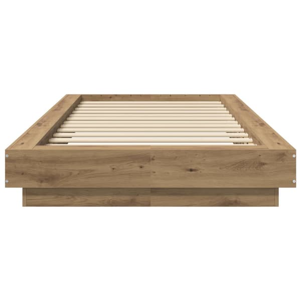 Golvsängsram Artisan-ek 80 x 210 cm Konstruerat trä