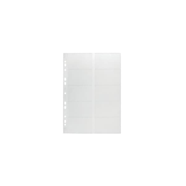 Visitkortsficka DURABLE 10/fp