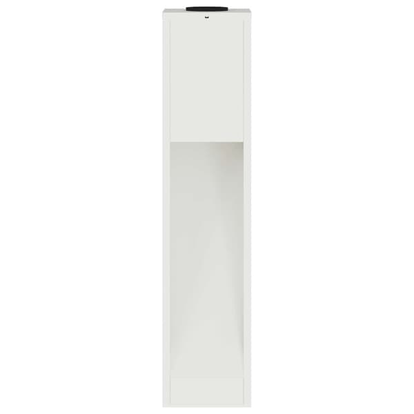 Solcell LED-vägbelysning 2 pcs Vit Kallvalsat stål