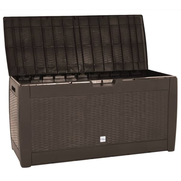 Dynbox brun 119x48x60 cm polypropen