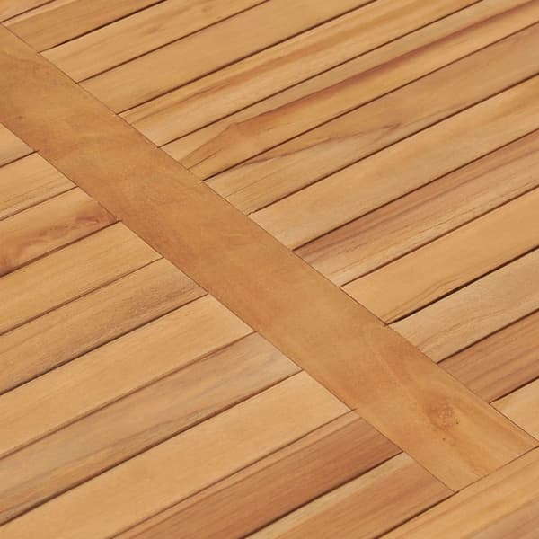 Trädgårdsbord 120x70x77 cm massiv teak