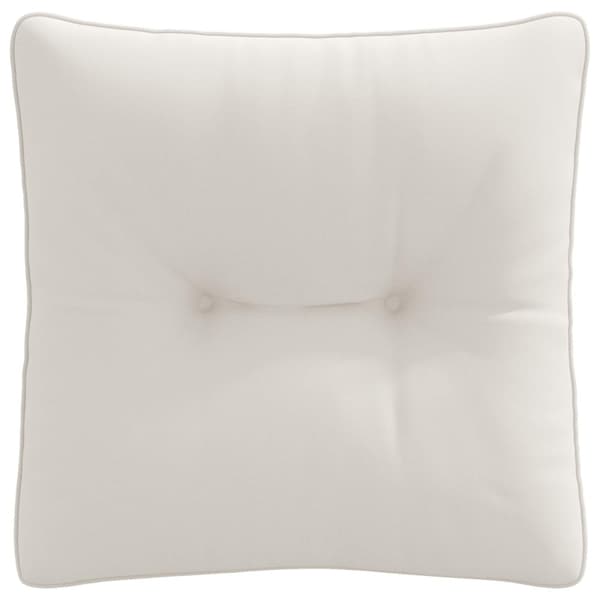 Ryggkudde PUTTEN 100% Polyester Vit 40 x 40 x 10 cm