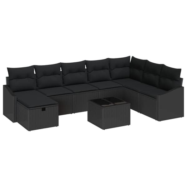Soffset med kudde 8 pcs konstrotting