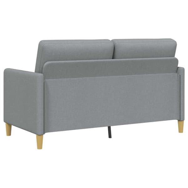 Soffa med förvaring Ljusgrå 152 x 78 x 87 cm Polyester
