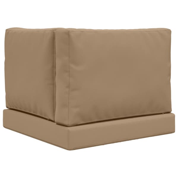 Utomhus Soffa Kudde 3 pcs Taupe Polyester