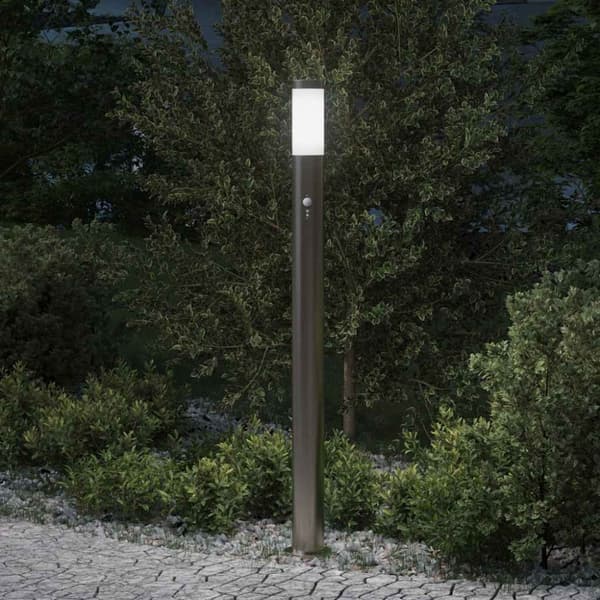 Pollare med sensor 110 cm rostfritt stål IP44