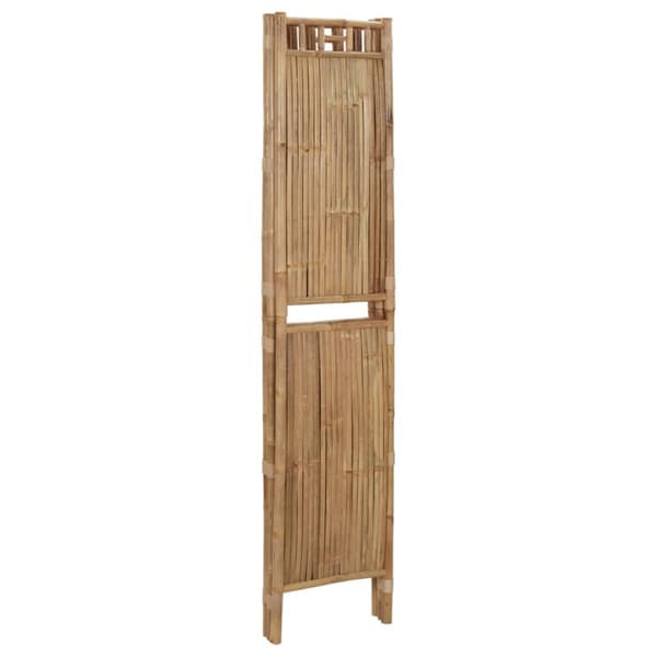 Rumsavdelare 3 paneler bambu 120x180 cm