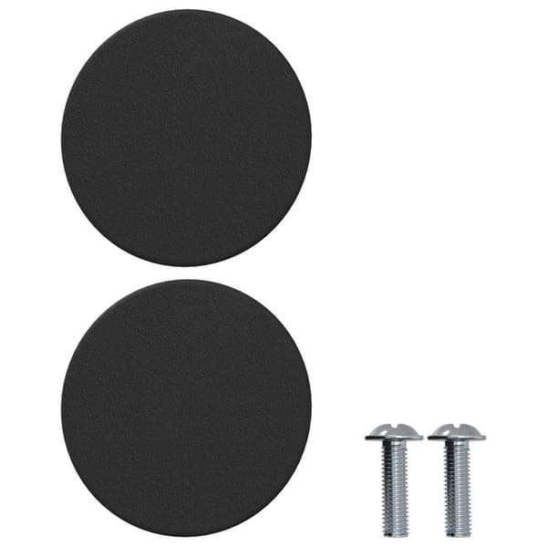 Skåpsknoppar 968 pcs Svart Järn