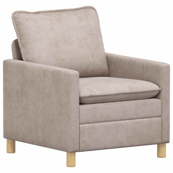 Soffset 2 pcs Beige Polyester