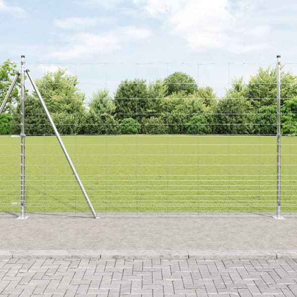 Stängselstolpe Galvaniserad 25 x 1,5 m Stål