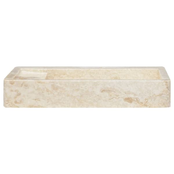 Handfat gräddvit 58x39x10 cm marmor