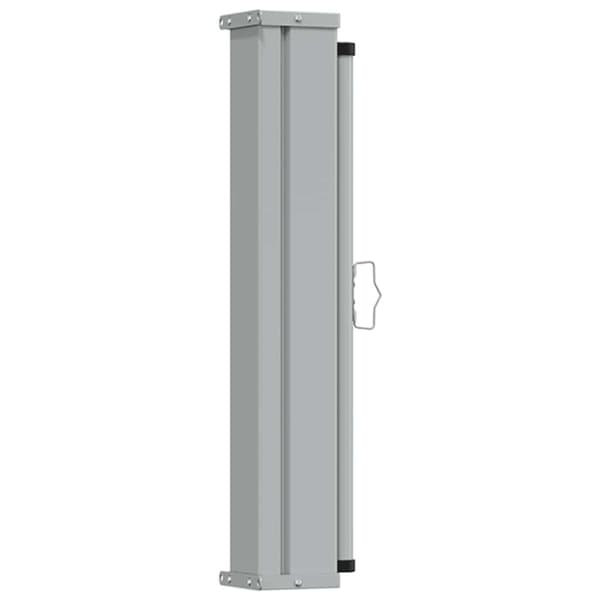 Infällbar sidomarkis 80x300 cm gräddvit