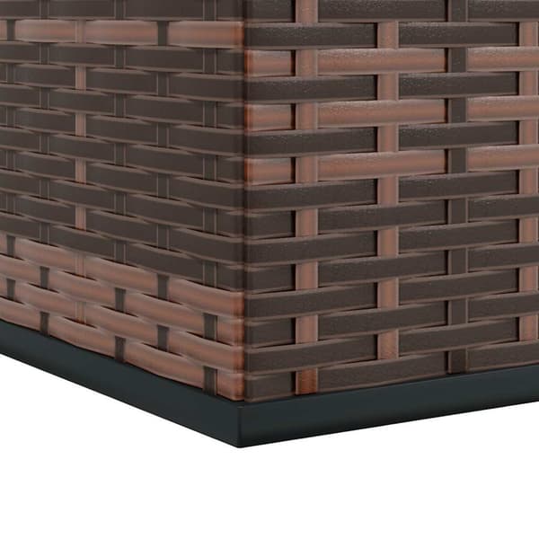 Dynbox PE-rotting 145x100x103 cm brun