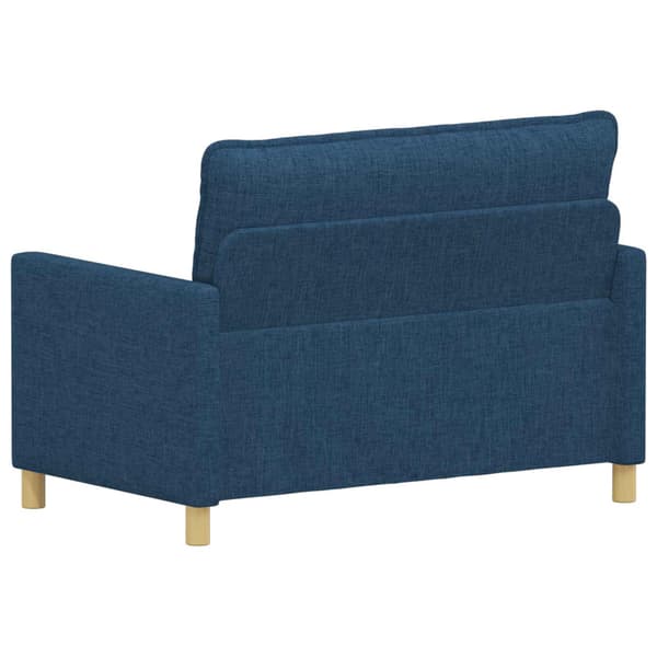 Soffa Blå Tyg