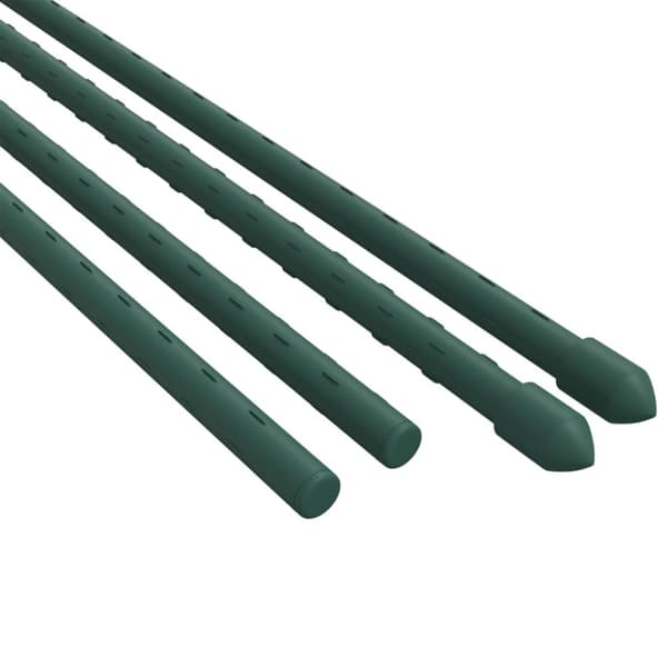 Växtstöd 30 st grön 150 cm stål