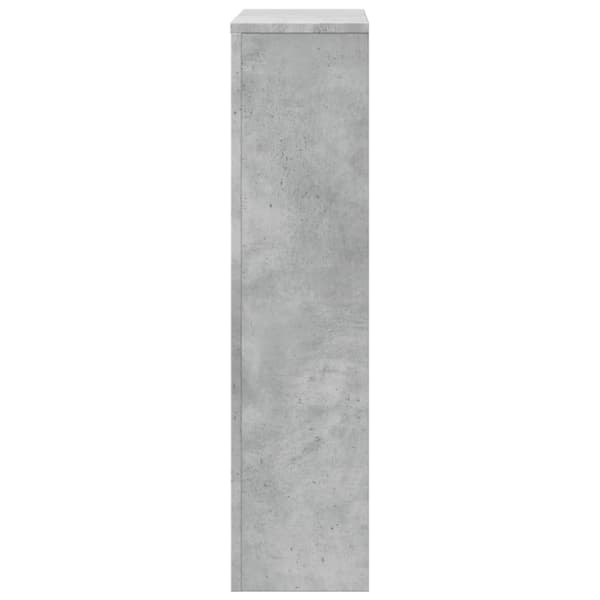 Elementskydd betonggrå 78x20x82 cm konstruerat trä